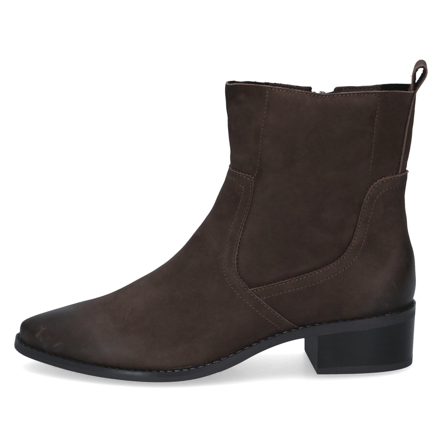 Caprice 9-25310-47 344 Dk Brown Nubuc Boots