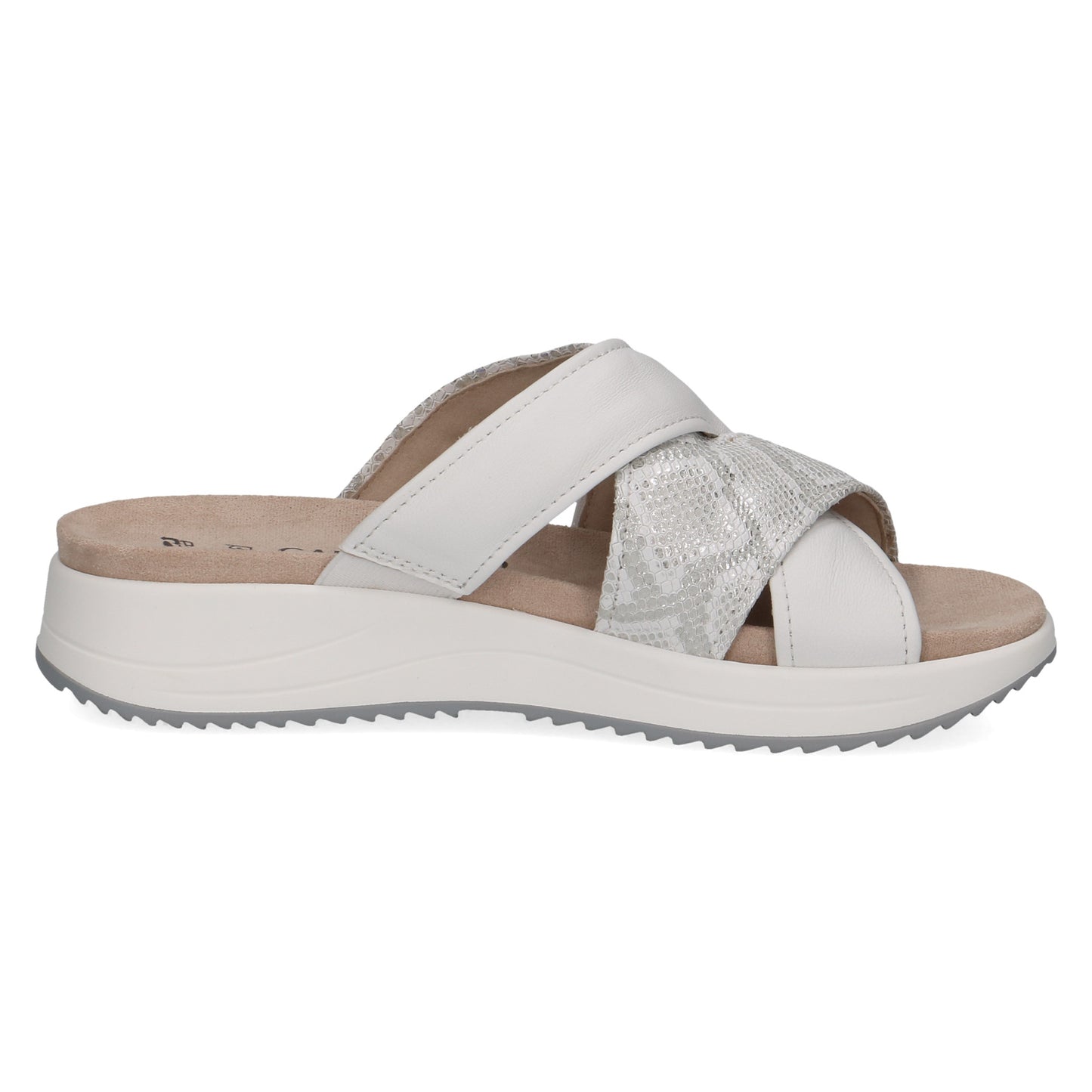 Caprice 9-9-27203-22 197 White Comb Sandals