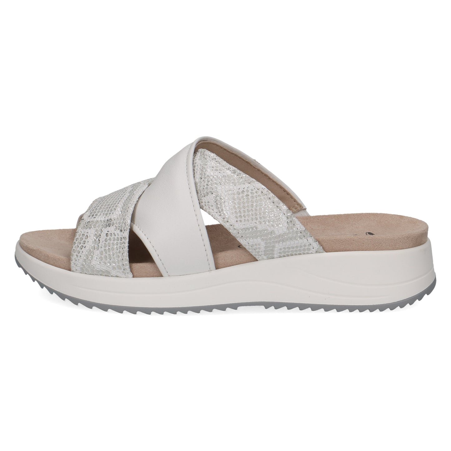 Caprice 9-9-27203-22 197 White Comb Sandals