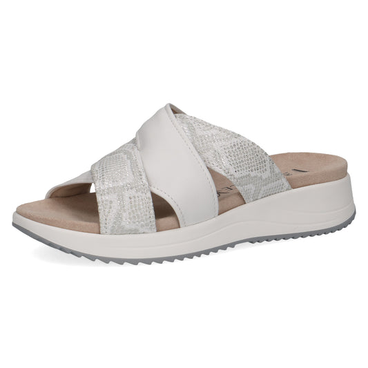 Caprice 9-9-27203-22 197 White Comb Sandals