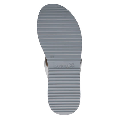 Caprice 9-9-27203-22 197 White Comb Sandals