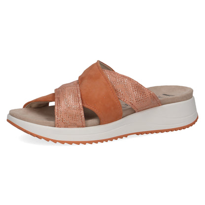 Caprice 9-9-27203-22 660 Orange Comb Sandals