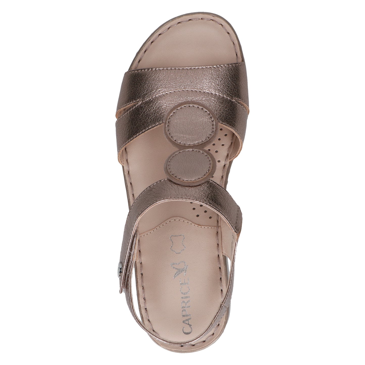 Caprice 9-9-28154-22 366 Taupe Comb Sandals