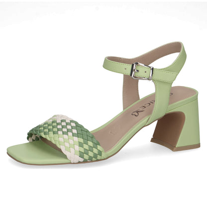 Caprice 9-9-28320-22 701 Green Comb Sandals