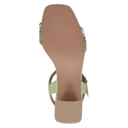 Caprice 9-9-28320-22 701 Green Comb Sandals