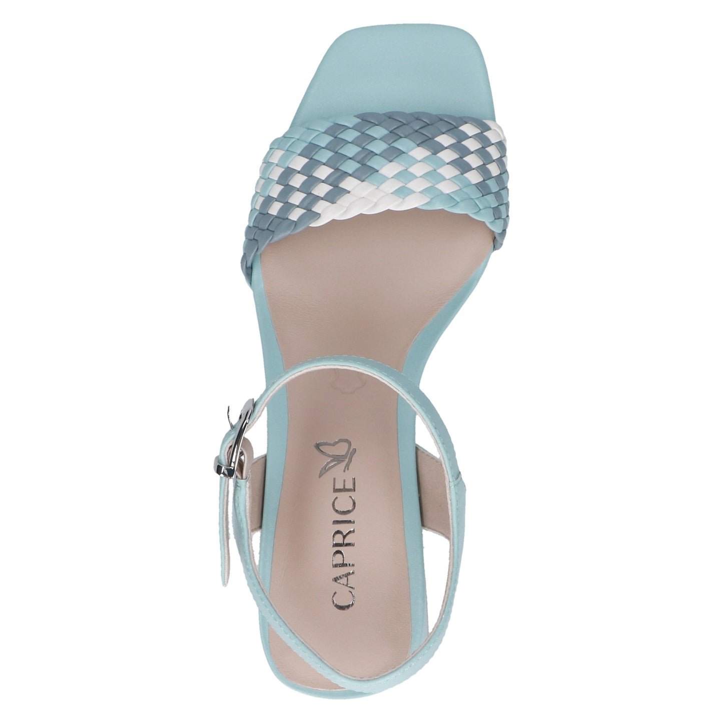 Caprice 9-9-28320-22 829 Light Blue Comb Sandals