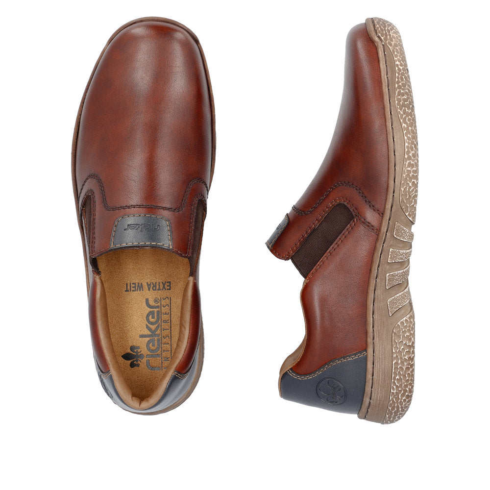 Rieker 03552-24 Amaretto/Pacific Casual Shoes