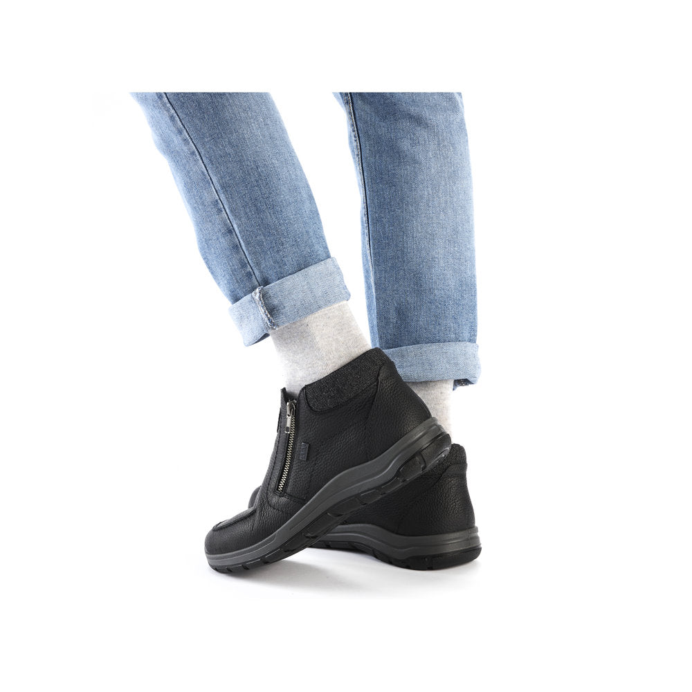 Rieker 03660-00 Black Boots