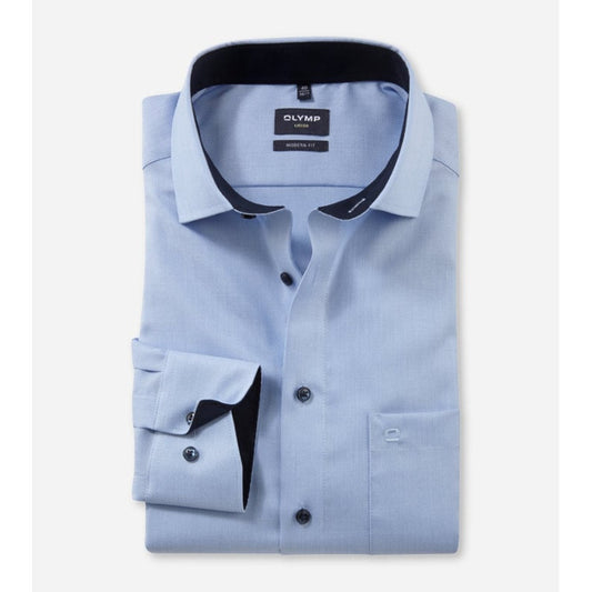 Olymp 0400 64 10 Light Blue Modern Fit