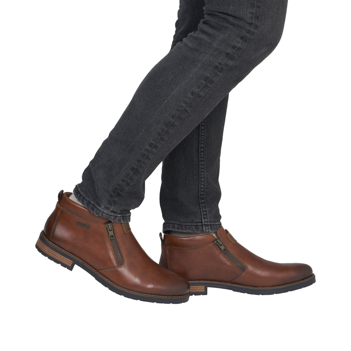 Rieker 14656-24 Brown Short Boots