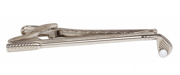 Golf Club & Ball Tie Clip