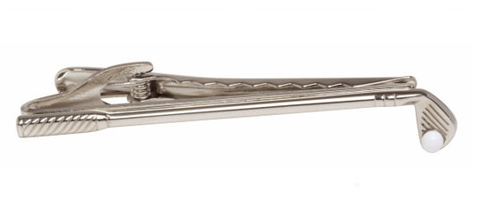 Golf Club & Ball Tie Clip