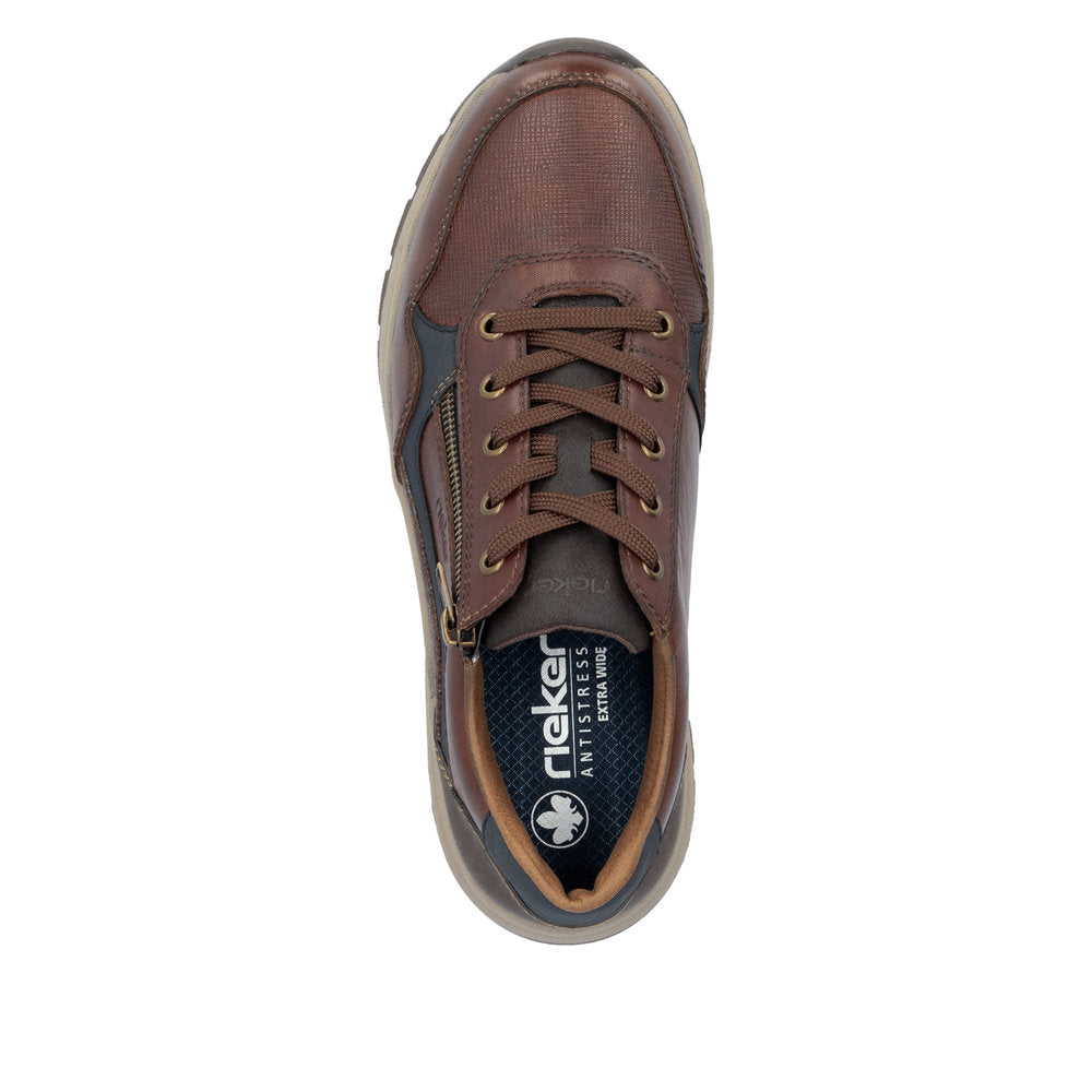 Rieker 11001-25 Mahogany Casual Shoes