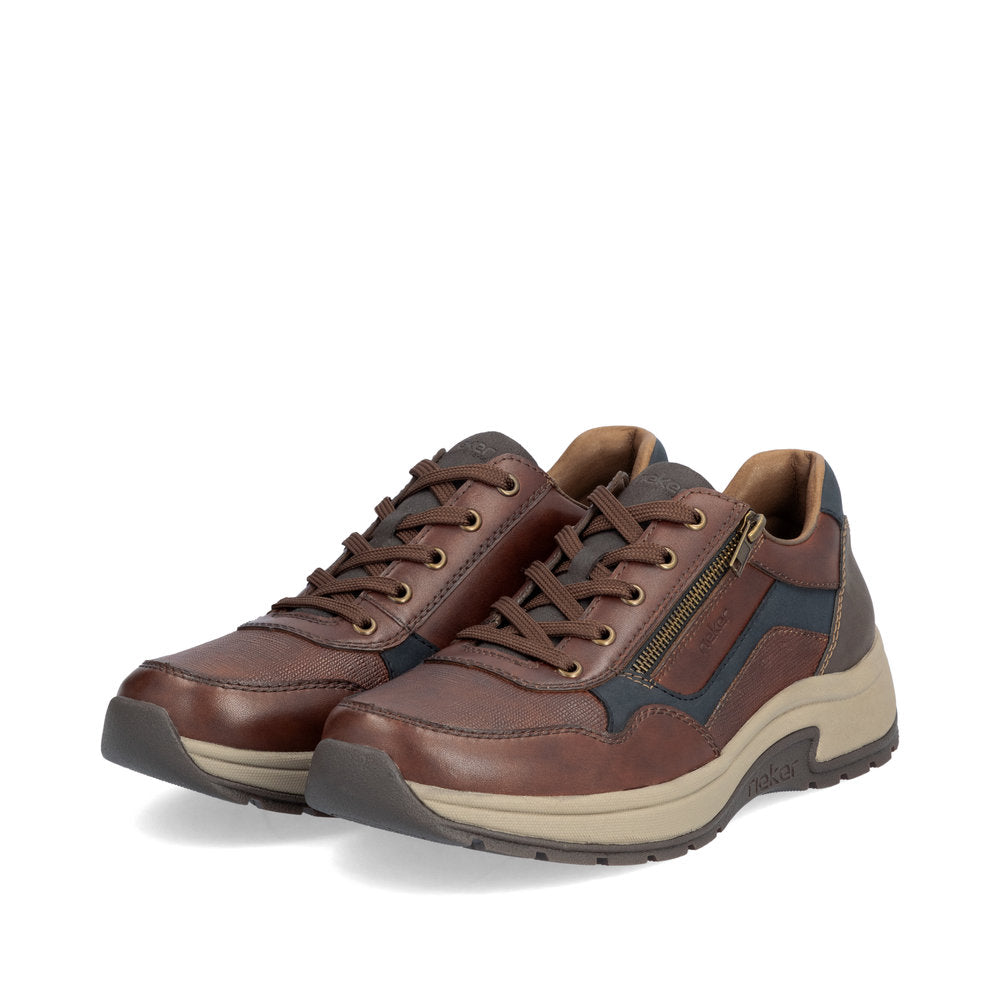 Rieker 11001-25 Mahogany Casual Shoes