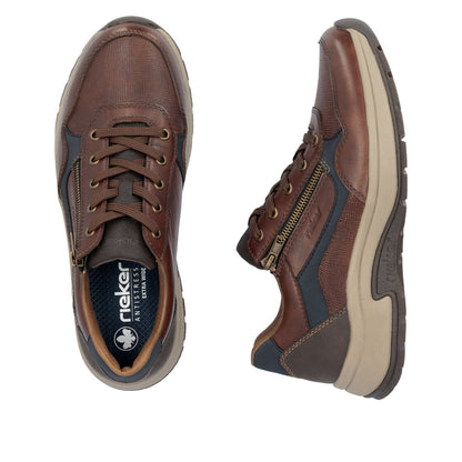 Rieker 11001-25 Mahogany Casual Shoes