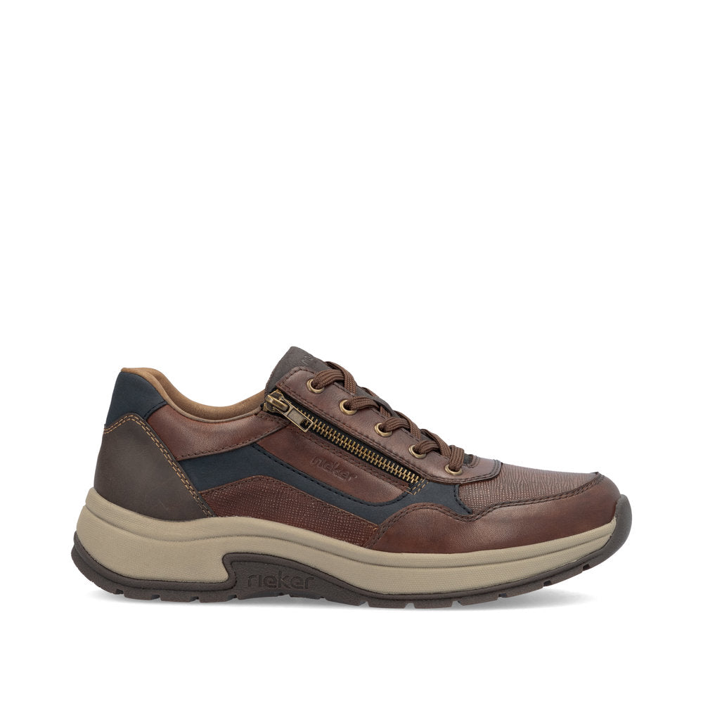 Rieker 11001-25 Mahogany Casual Shoes