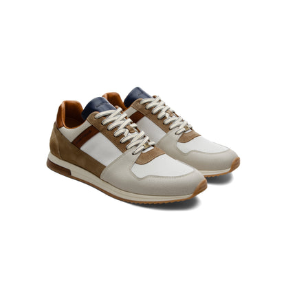 Ambitious 11240 11009 Grey / Off White / Camel Trainers