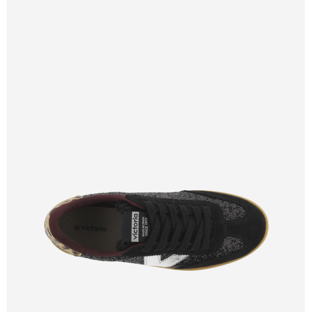 Victoria 1126223 10 Berlin Cyclist Black Trainers