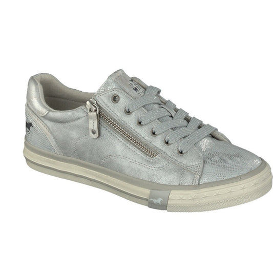 Mustang 1146 318 21 Silver Trainers