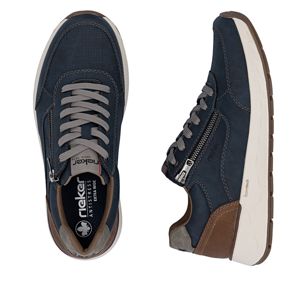 Rieker 11504-14 Midnight Blue Casual Shoes