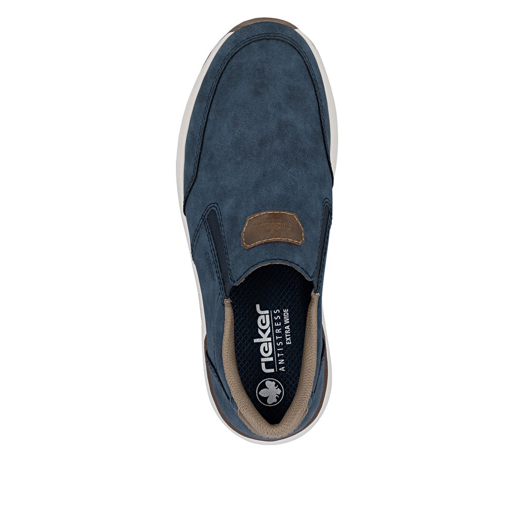 Rieker 11550-15 Denim Blue Casual Shoes