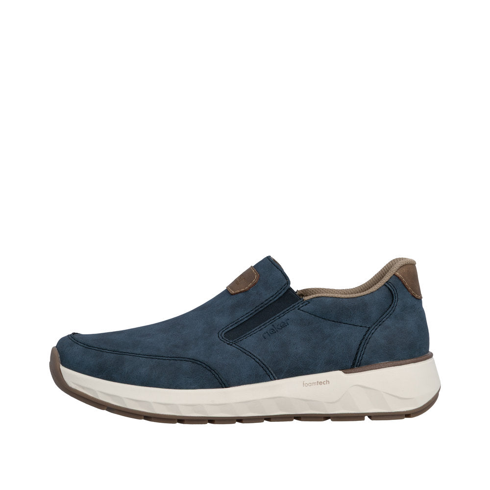 Rieker 11550-15 Denim Blue Casual Shoes