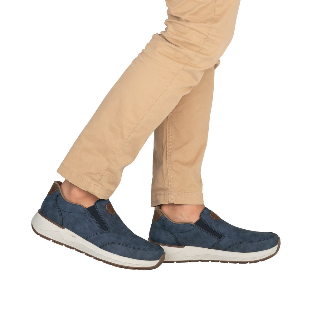 Rieker 11550-15 Denim Blue Casual Shoes