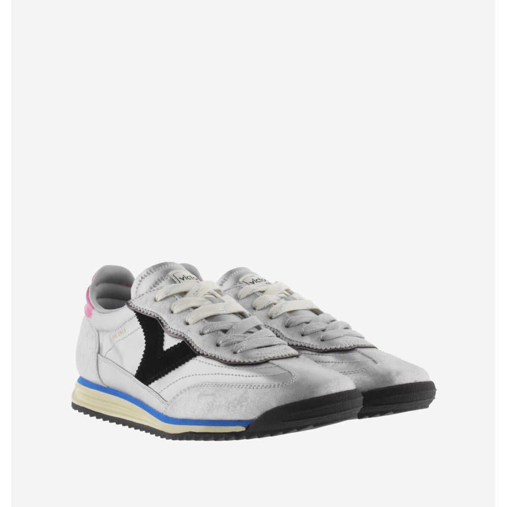 Victoria 1158102 14 Saturn Metallic Silver Trainers