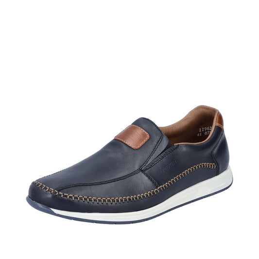 Rieker 11962-14 Pazific Blue/Amaretto Casual Shoes