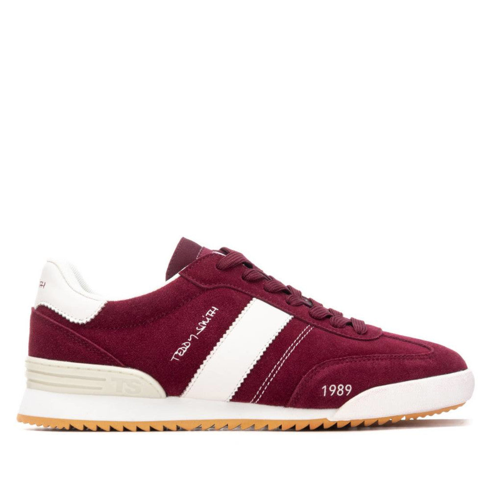 Teddy Smith 120319 Burgundy Trainers