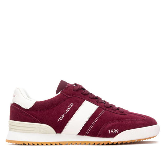 Teddy Smith 120319 Burgundy Trainers