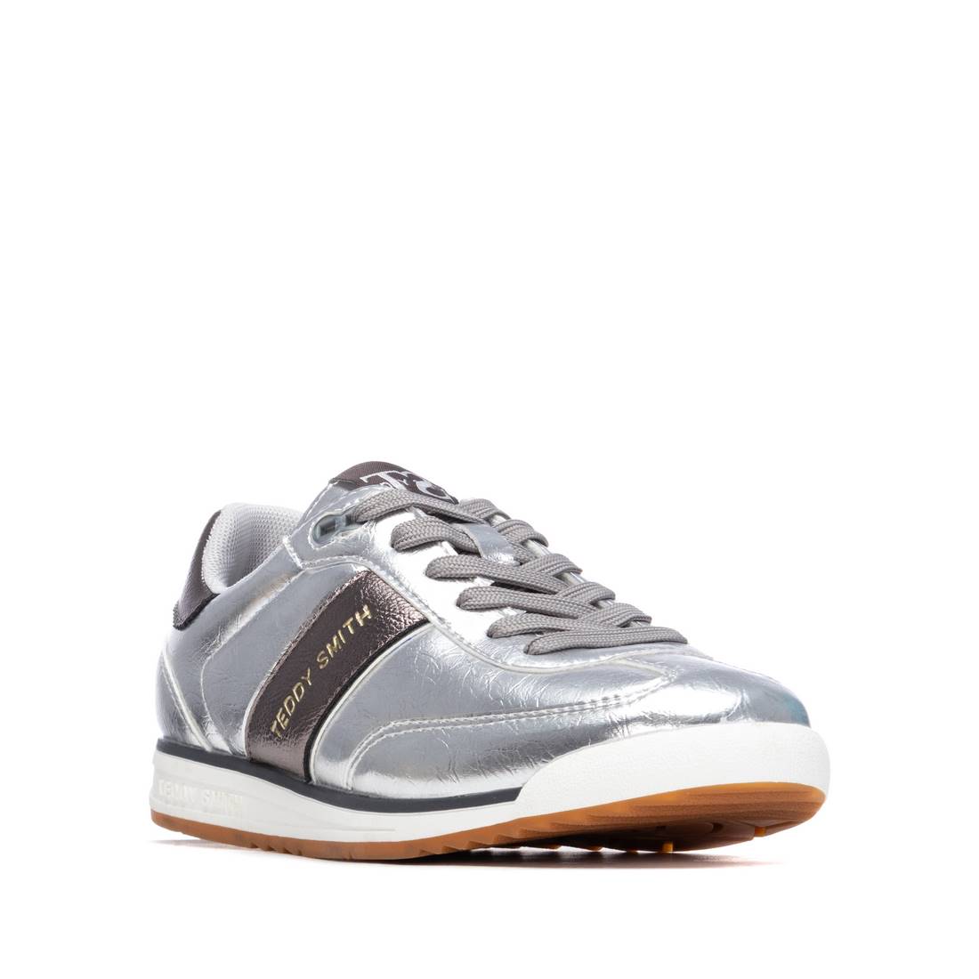 Teddy Smith 120653 Silver Trainers