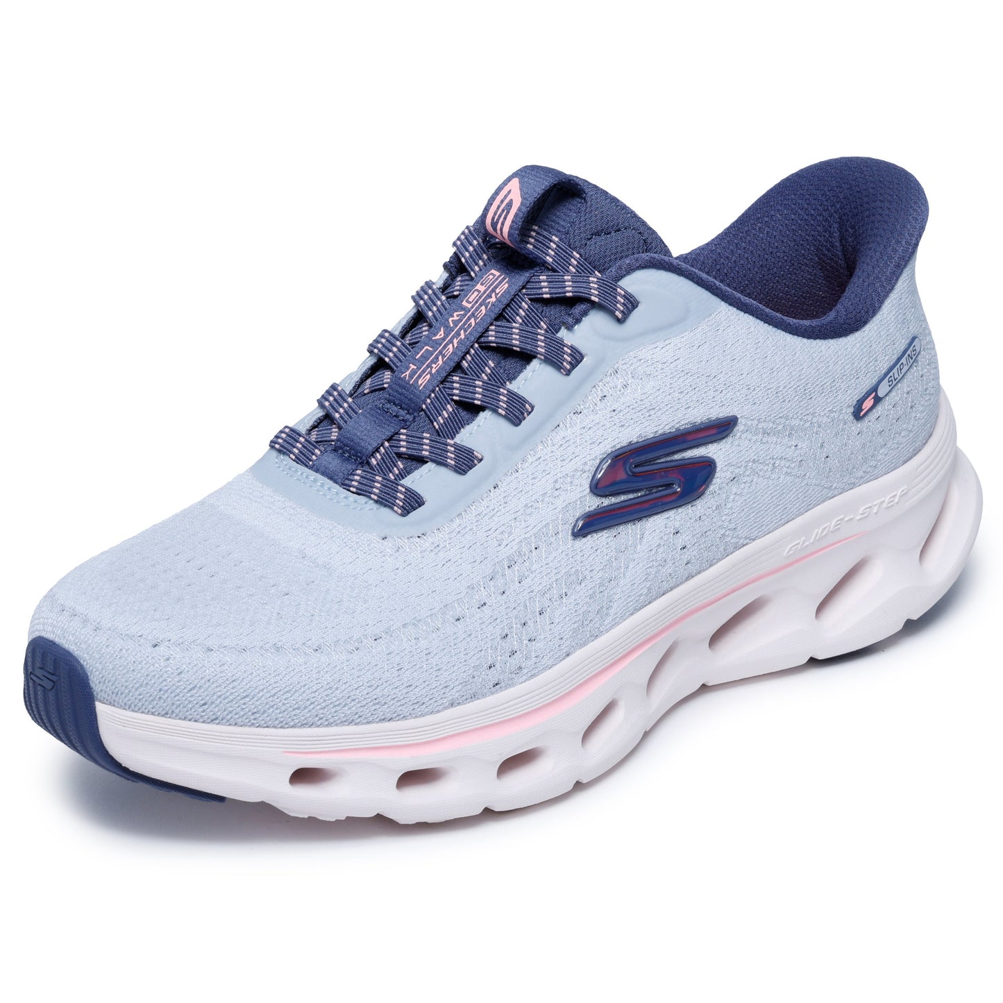 Skechers 125144 Blue / Pink Trainers
