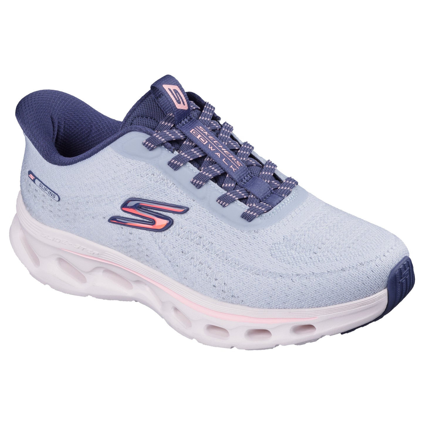 Skechers 125144 Blue / Pink Trainers