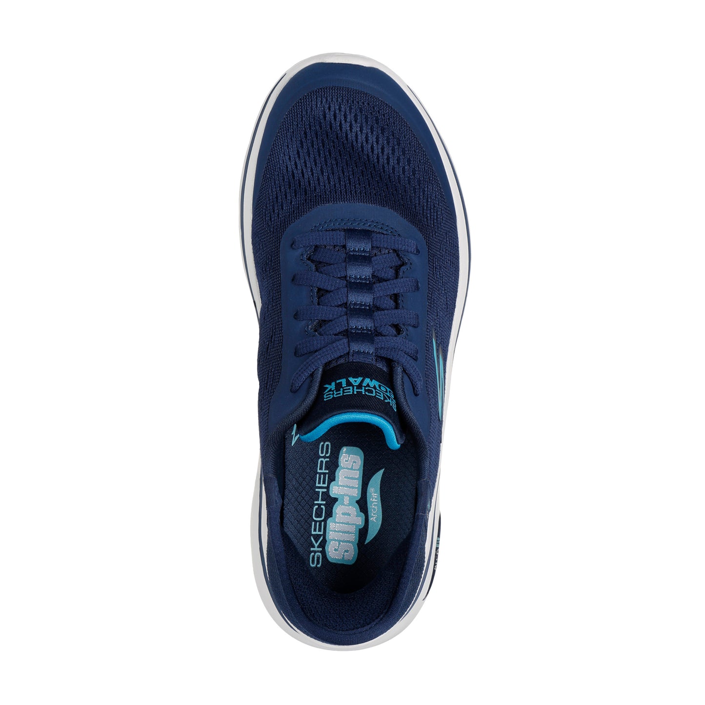 Skechers 125319 Go Walk Arch Fit 2.0 - Valenc Navy Aqua Trainers