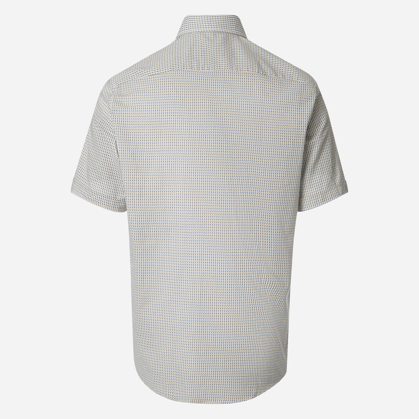 Casa Moda 126130161 100 Blue Short Sleeve Casual Shirt