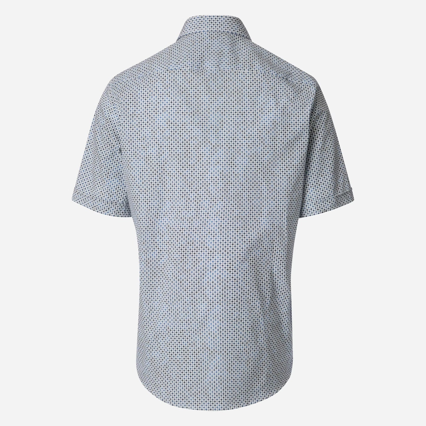 Casa Moda 126131701 100 Blue Short Sleeve Casual Shirt