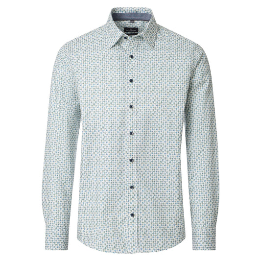 Casa Moda 126132320 300 Green Milieu Casual Shirt