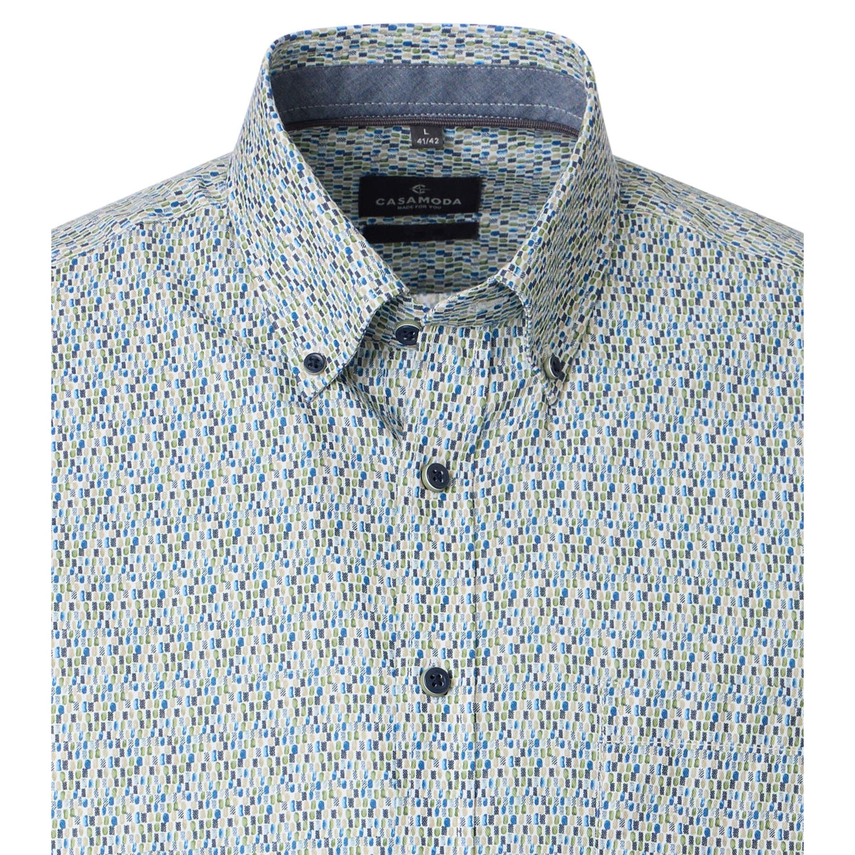 Casa Moda 126132490 600 Beige Casual Shirt