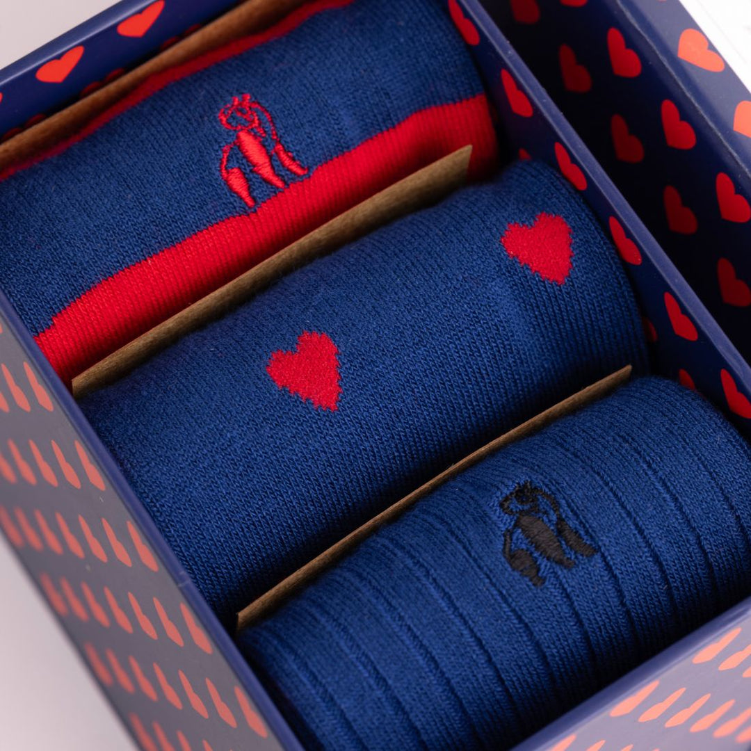 Swole Panda Love Heart Gift Set - 3 Pairs