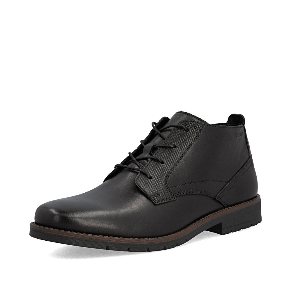 Rieker 13902-00 Black Short Boots