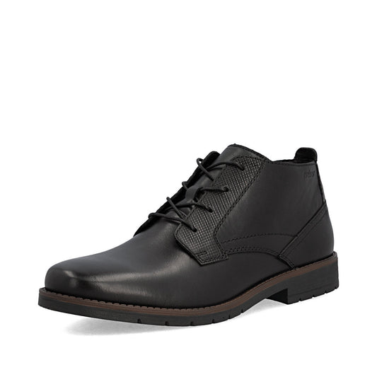 Rieker 13902-00 Black Short Boots
