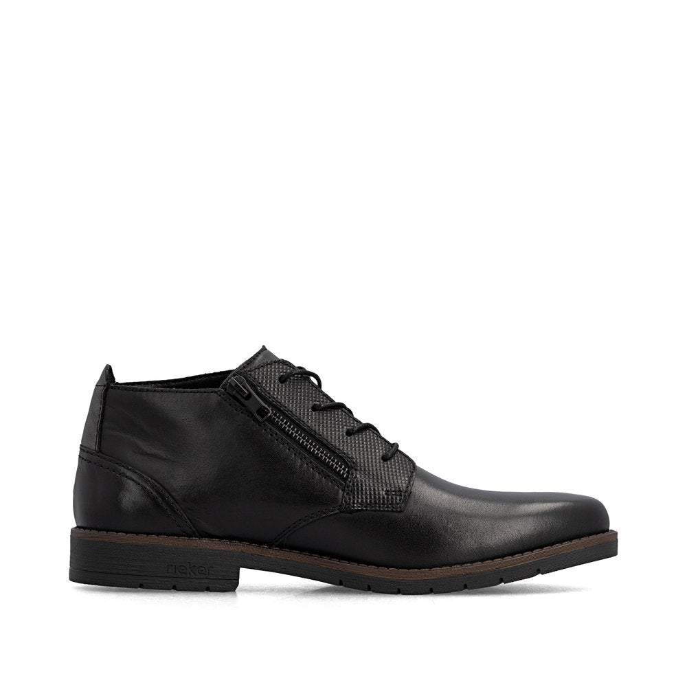 Rieker 13902-00 Black Short Boots