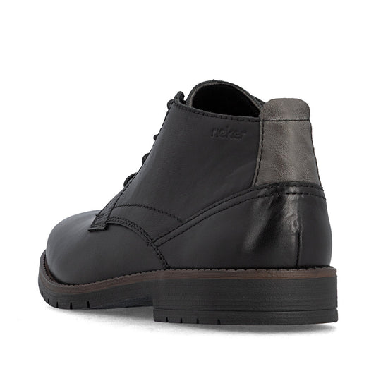 Rieker 13902-00 Black Short Boots