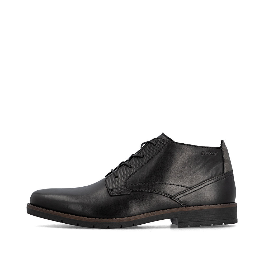 Rieker 13902-00 Black Short Boots