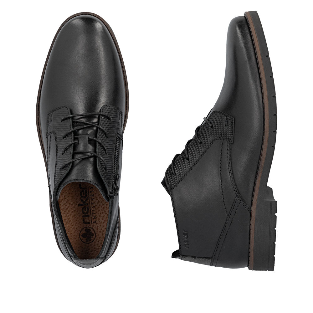 Rieker 13902-00 Black Short Boots