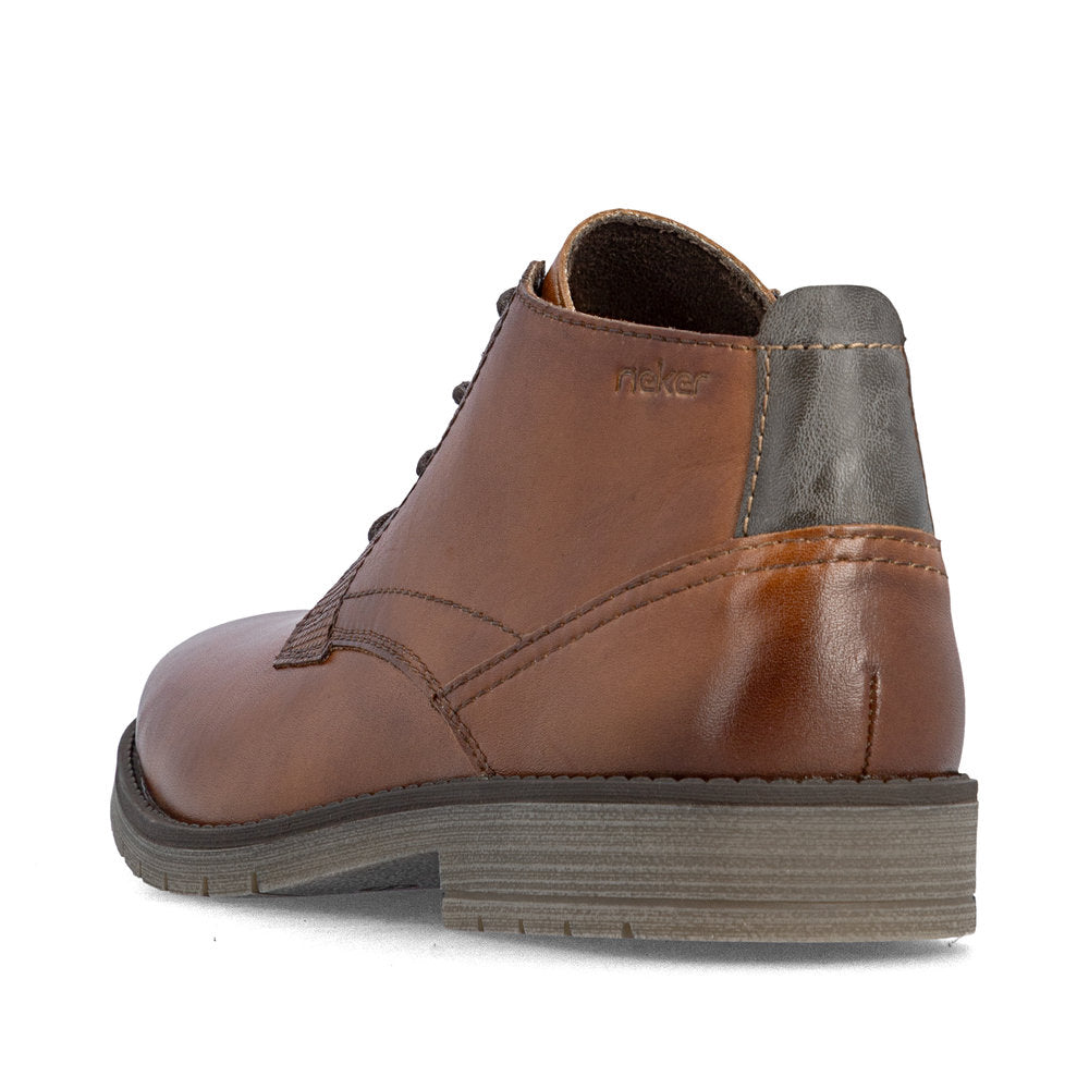 Rieker 13902-24 Brown Short Boots