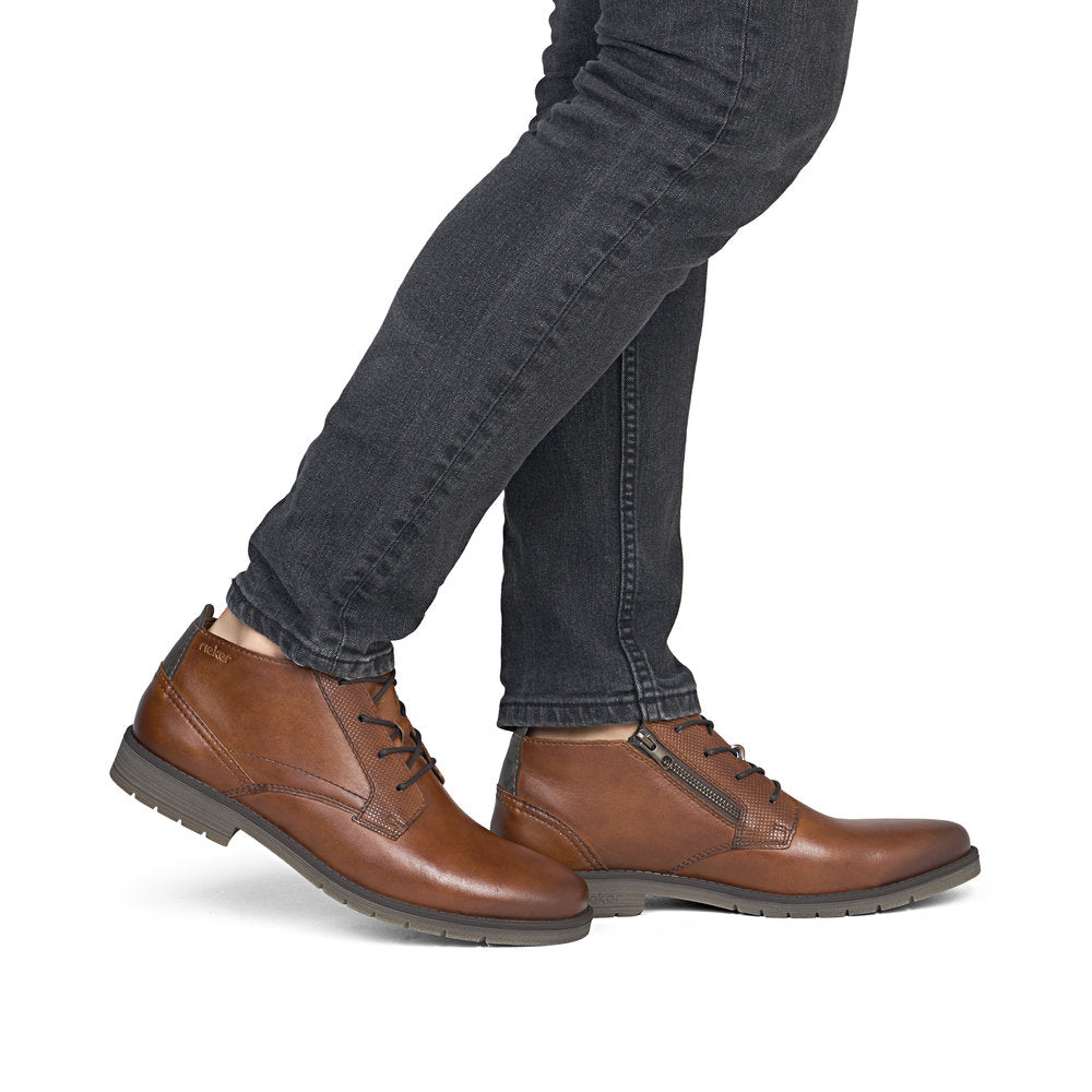 Rieker 13902-24 Brown Short Boots