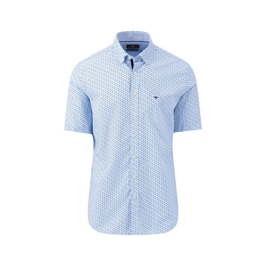 Fynch Hatton 1403 8151 607 Summer Breeze Short Sleeve Casual Shirt