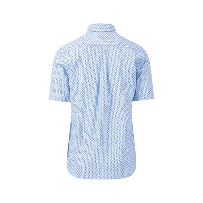 Fynch Hatton 1403 8151 607 Summer Breeze Short Sleeve Casual Shirt